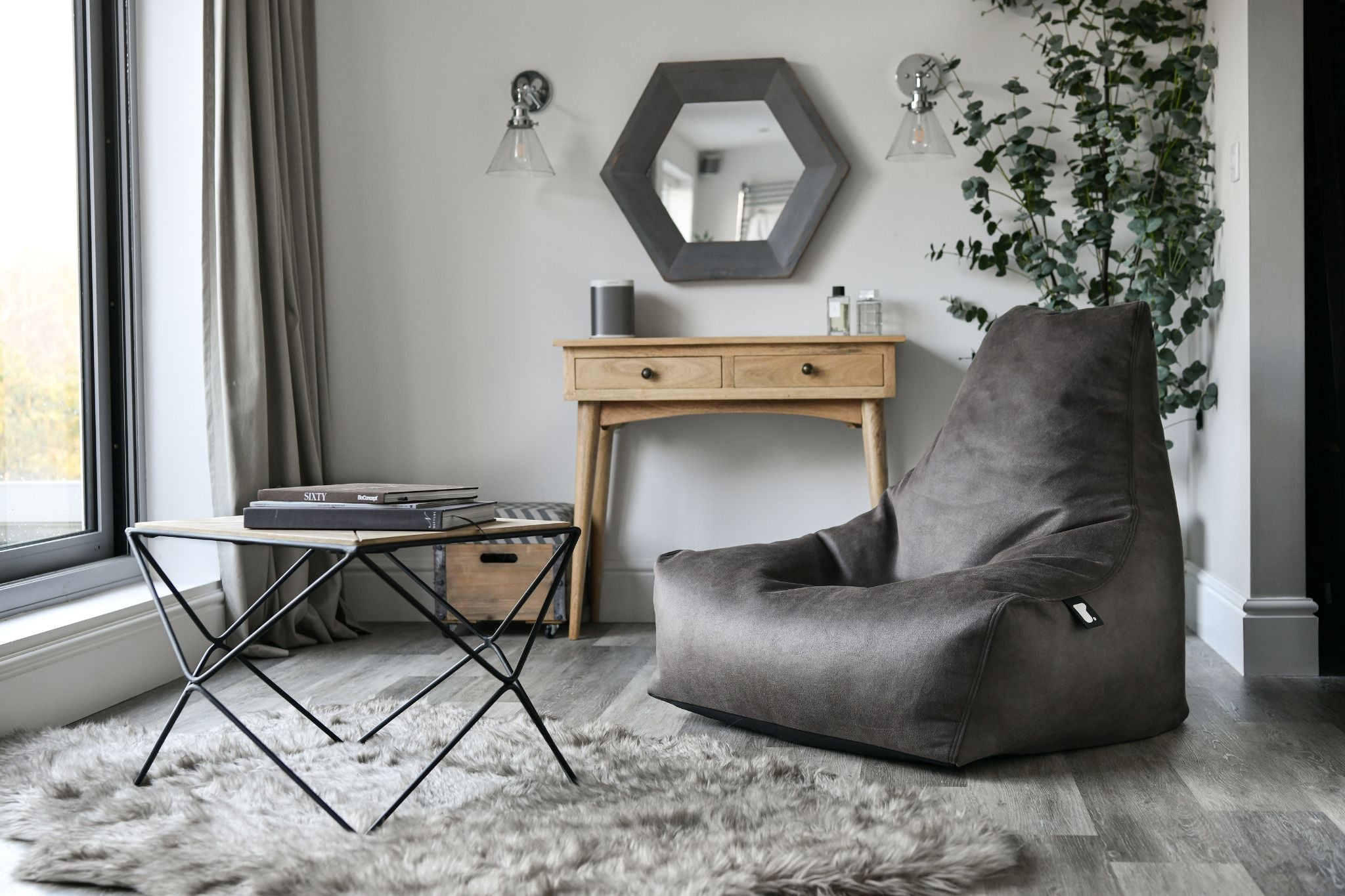 Extreme Lounging Mighty B-Bag Slate Luxury Indoor